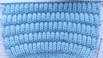 Fisherman's Rib Stitch Knitting Pattern