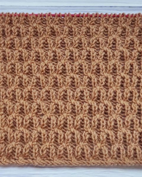 Fancy Rib Stitch Knitting Pattern