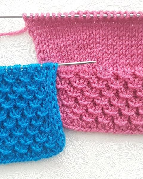 Fancy Rib Stitch Knitting Pattern