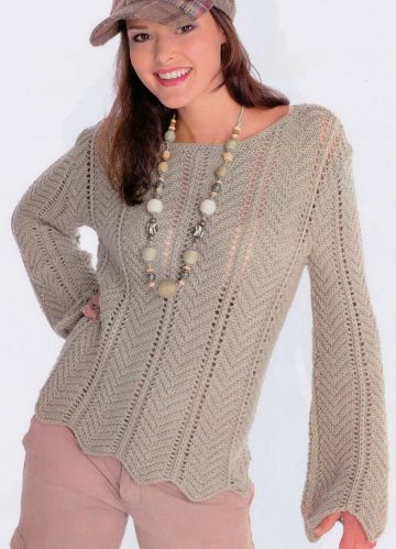 Zigzag Pattern Sweater