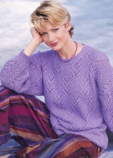 Lace Pattern Sweater