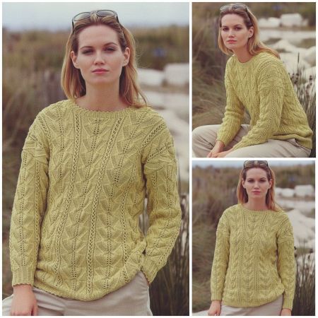 Sweater with Fantasy Pattern