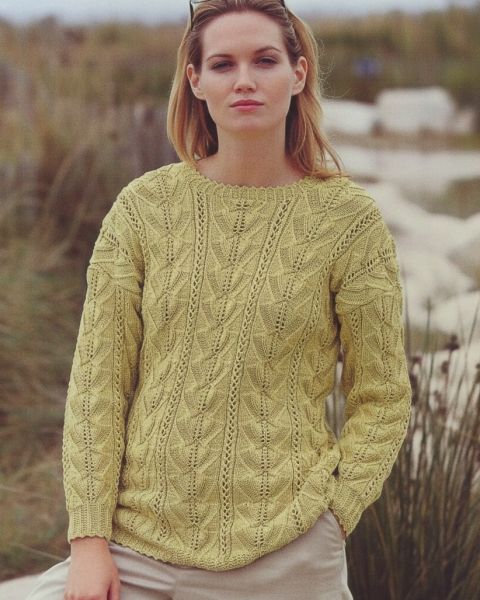 Sweater with Fantasy Pattern