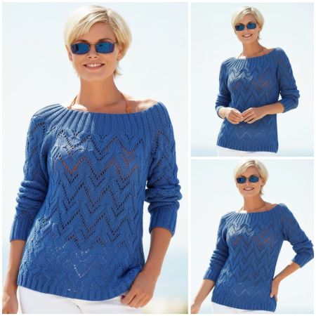 Lace Raglan Sweater