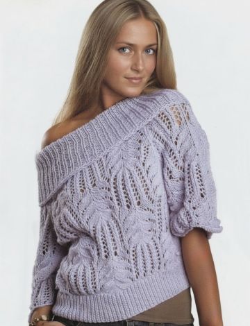 Raglan Lace Sweater
