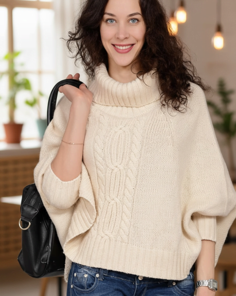 Wide Sleeve Sweater