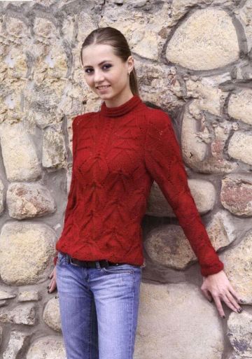 Sweater in Textured Patterns