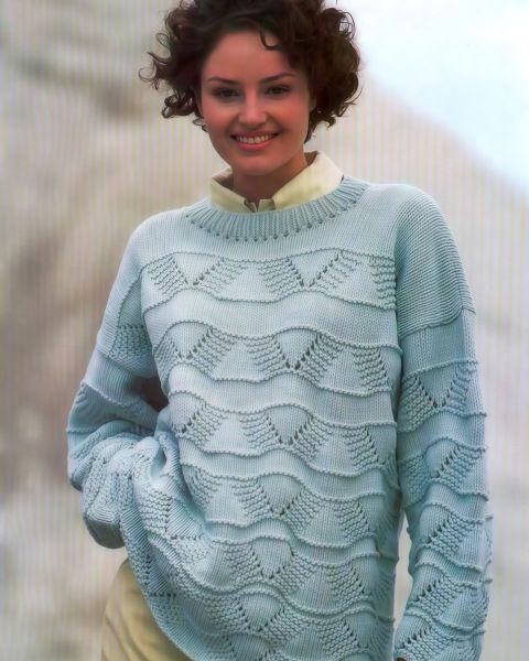 Sweater with Garter Stitch