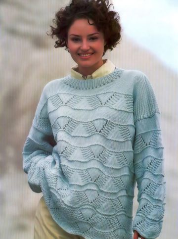 Sweater with Garter Stitch