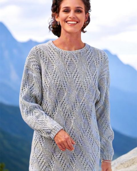 Sweater in Fantasy Pattern