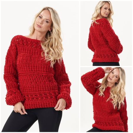 Pattern Mix Sweater