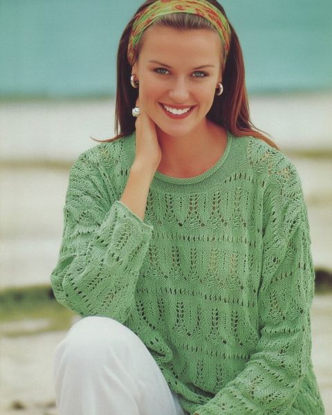 Summer Sweater in Lace Pattern
