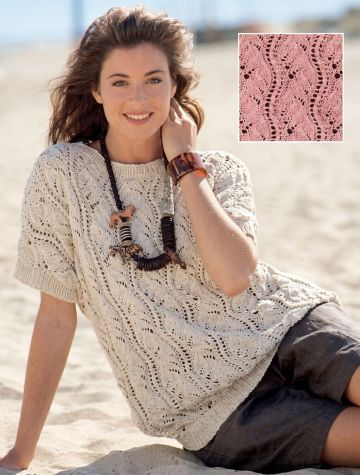 Lace Pattern Sweater
