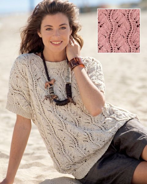 Lace Pattern Sweater