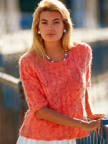 Lace Cable Sweater
