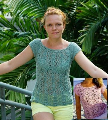 Top in Lace Pattern