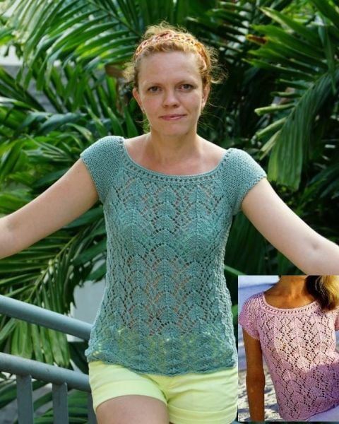 Top in Lace Pattern