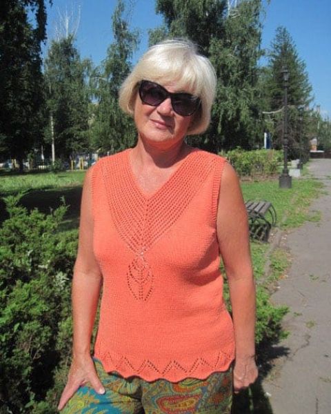 Top with Lace Patterns