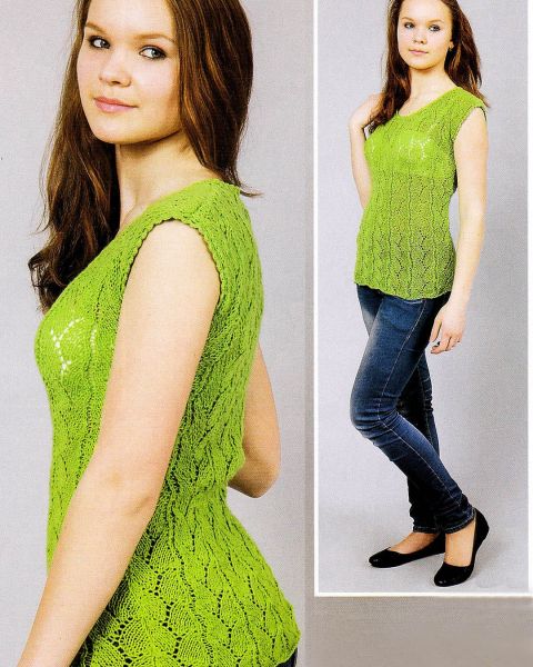 Top in Lace Pattern