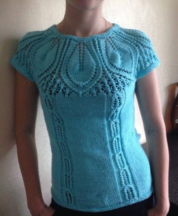 Round Yoke Top