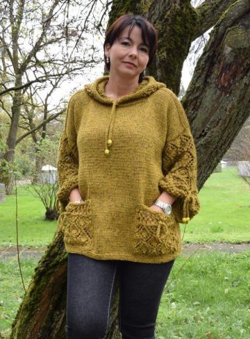 Hooded Tunic with Pockets
