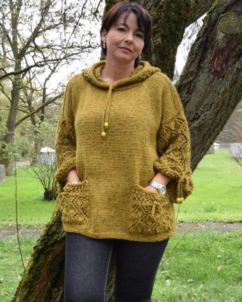 Hooded Tunic with Pockets