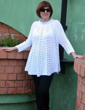 Tunic with Lace Pattern