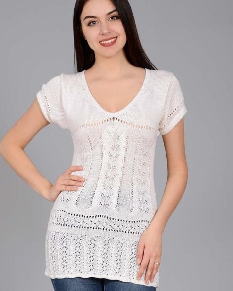 Summer V-Neck Tunic