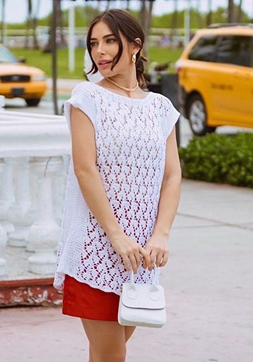 Lace Tunic Knitting Pattern