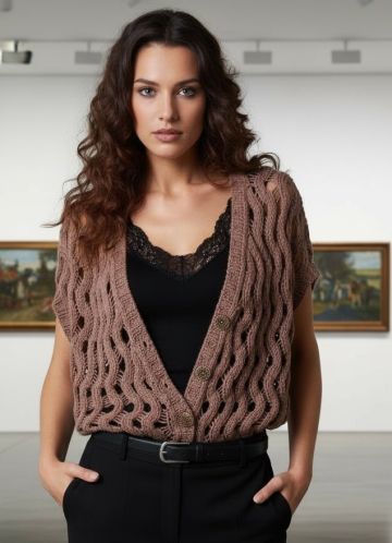Ladder Stitch Vest