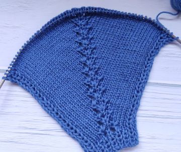 Lace Knit Raglan Stitch