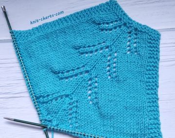 Lace Knit Raglan Stitch