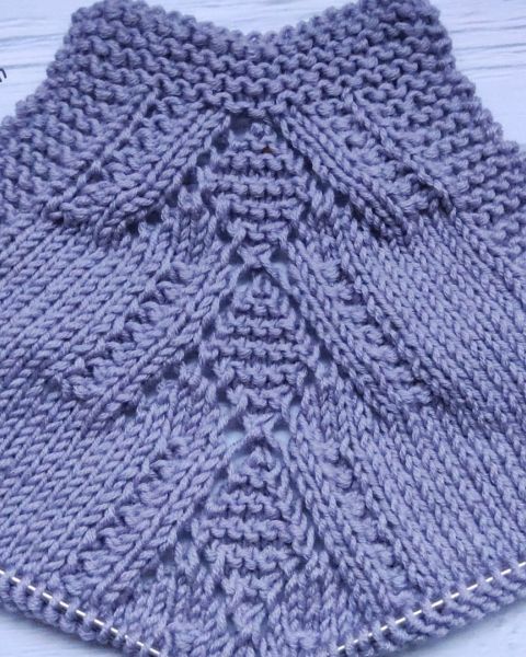 Lace Knit Raglan Stitch
