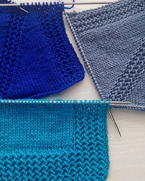 Cardigan Border and Raglan Line