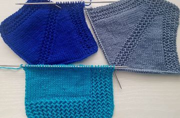 Cardigan Border and Raglan Line